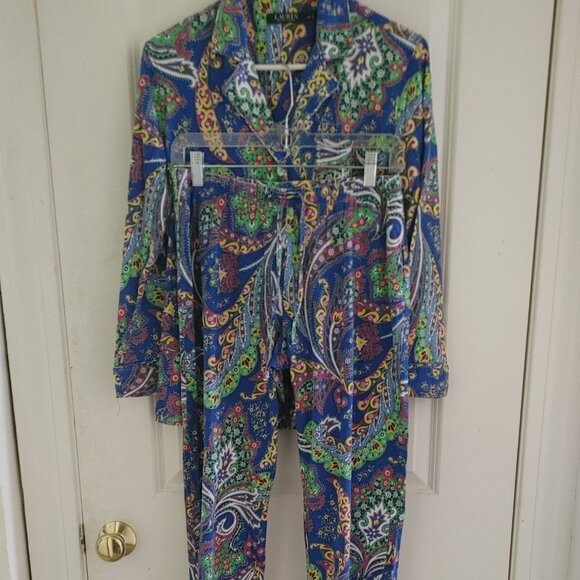 Lauren Ralph Lauren Other - Lauren Ralph Lauren-Vibrant Floral Print-Pajama Set